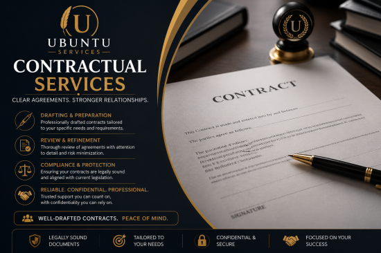 contractual services contractual services