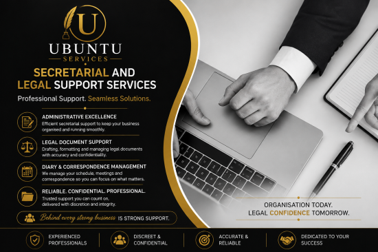 sectretarial and legal support services sectretarial and legal support services